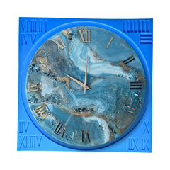 Molde Para Fabricar Reloj de Resina XL | Molde Reloj Circular de 55cm - Moldesypigmentos.cl