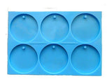Molde Set 6 Placas Circulares 6cm - Moldesypigmentos.cl