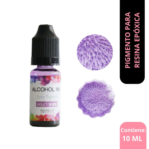 Pigmento Alcohol 3D Color Violeta - Moldesypigmentos.cl
